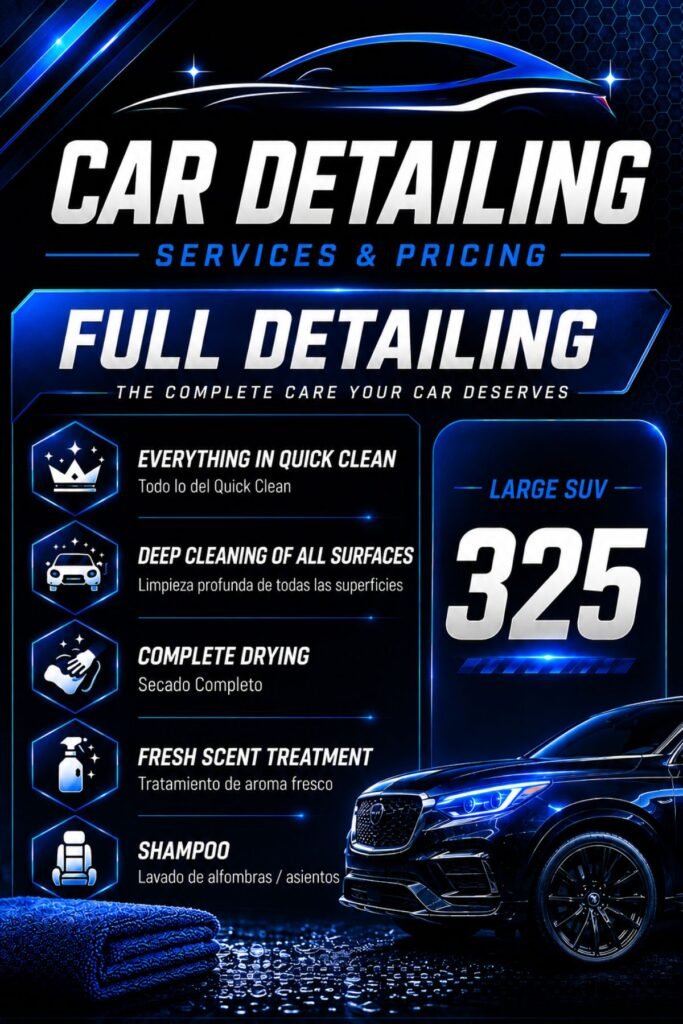 orozco auto sarasota full car detailing prices large suv