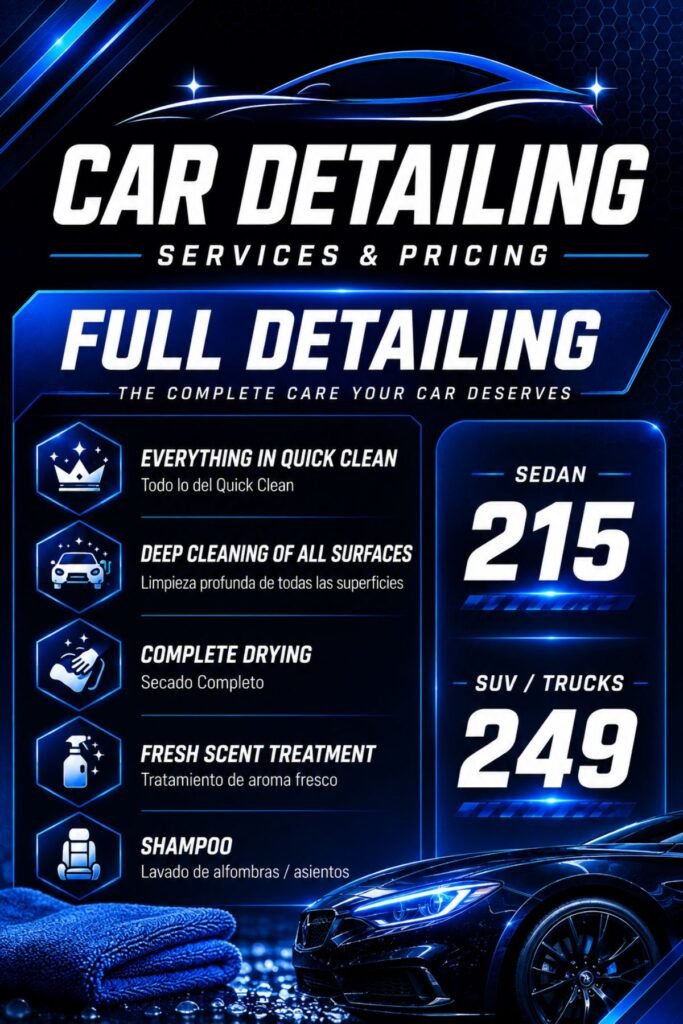 orozco full car detailing sarasota