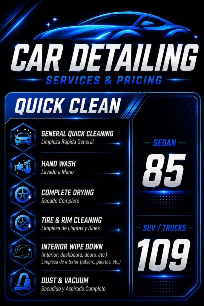 orozco quick car clean sarasota